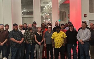 Mosaic Emergency Response Team (ERT) members and supporters attended an appreciation dinner held for Florida Mine Safety Competition participants.