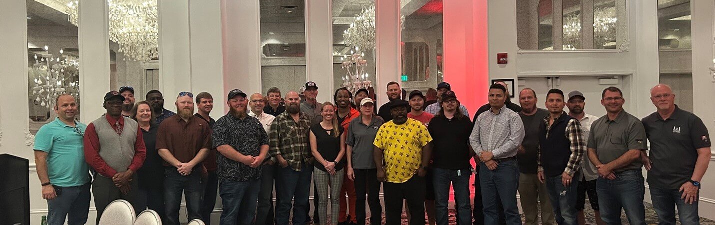 Mosaic Emergency Response Team (ERT) members and supporters attended an appreciation dinner held for Florida Mine Safety Competition participants.