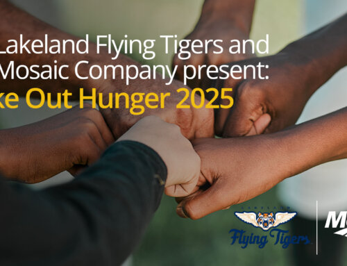 Mosaic and Lakeland Flying Tigers Team Up to Strike Out Hunger